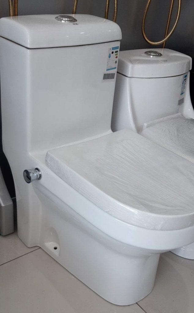EW Compact Toilet Chair White color - كرسي كومباكت شطاف ابيض H