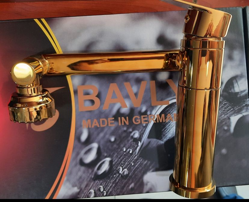 Bavly Golden Kitchen Mixer Model JS-TCG01 Germany-JS-TCG01 خلاط مجلى شجرة متحرك ذهبي بافلي موديل 