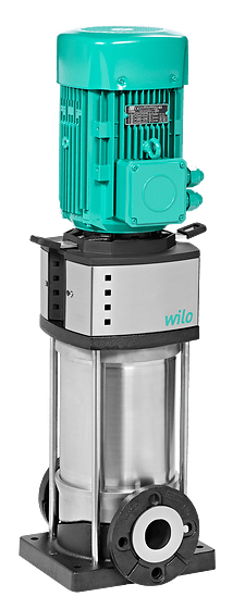 Wilo Helix V 2203/2-1/16/E/KS/460-60- 5.5kw - Vertical Multistage Pump (SS304) with IP 56 & 50 deg.C ambient motor (Loose pumps)