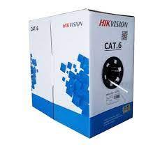 HIKVISION CAT-6 CABLE 305 METER PROFESSIONAL-BLUE-هيكفيجن كيبل شبكة كات6 رول 305متر - كرتونة لون ازرق  