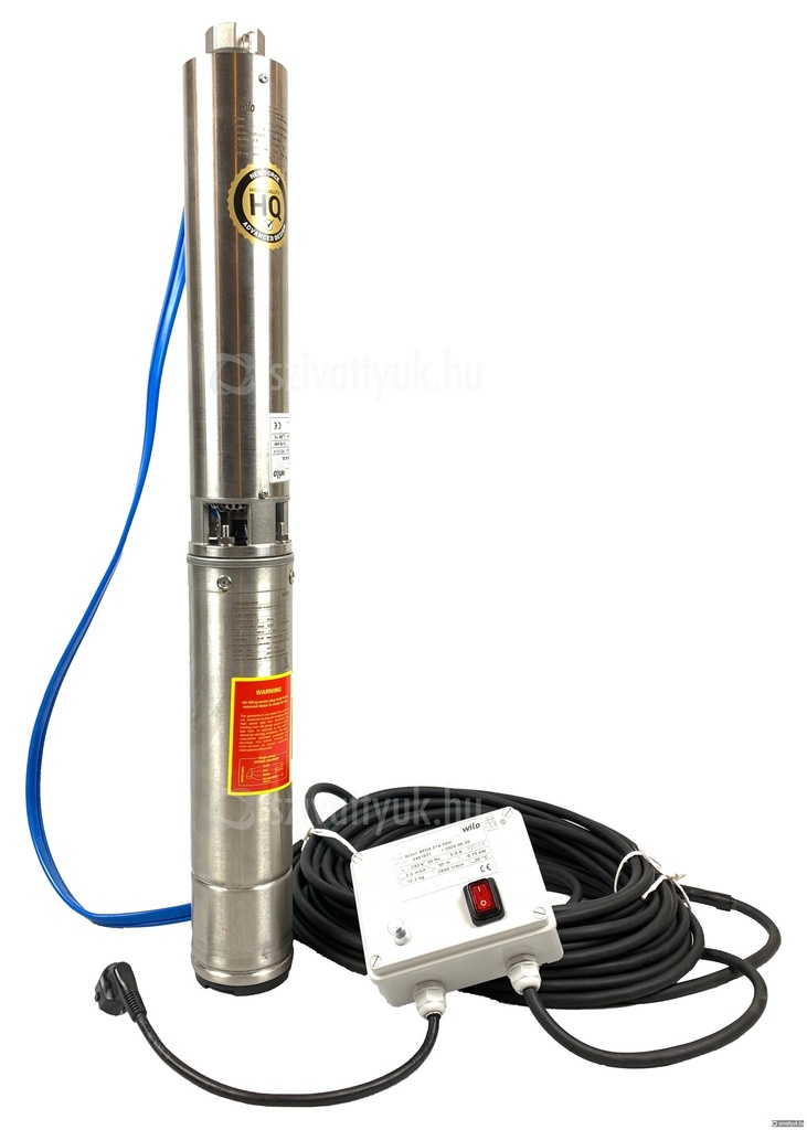 Wilo borehole submersible pump model Actun FIRST SPU4.04-05 motor 0.5 HP