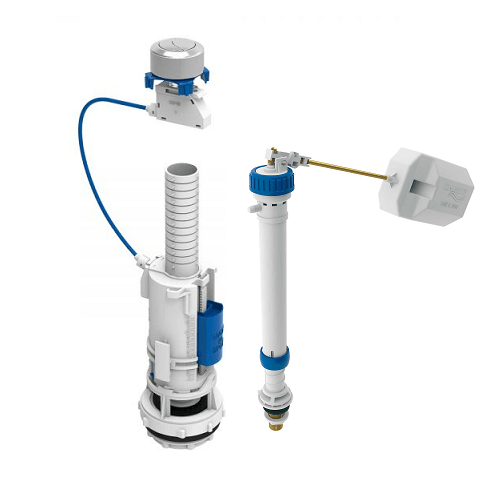 Idrospania Dual Flush Cable Mechanism denia with water inlet inferior feed Telescopic Model 53400 Germany 
