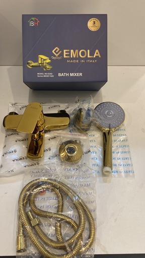 [800] Emola Golden Bath Mixer Model E202-E202 خلاط دش ذهبي ايمولا