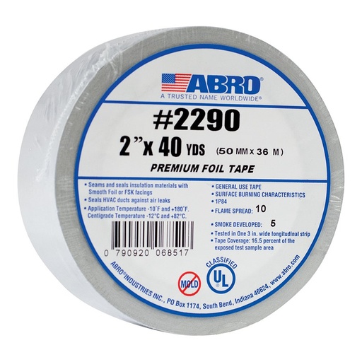 [66] Abro Alumimium Duct Tape FSK -شريط لاصق ابرو