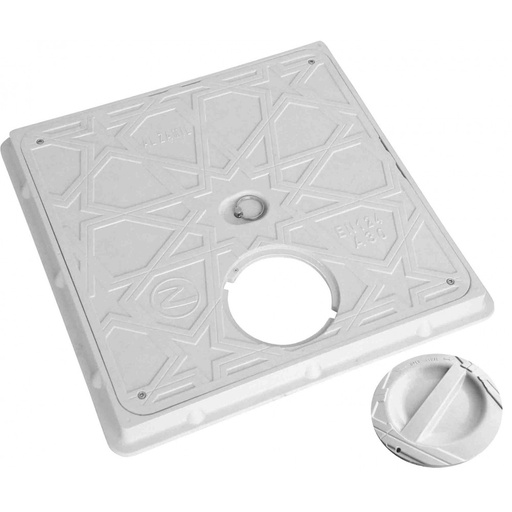 [1355] Manhole Covers Size 70 x 70 Gray Color 5 years Warranty